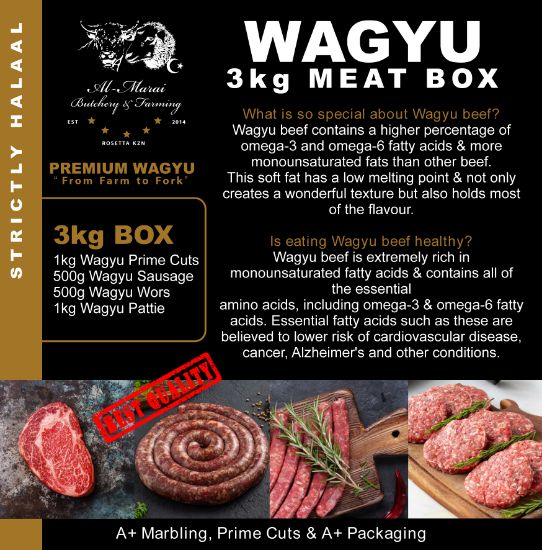 Wagyu Meat Box 3kg
